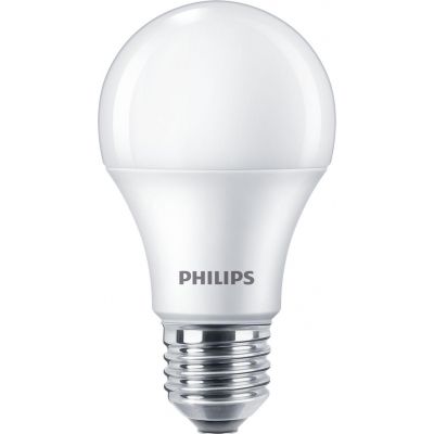 Żarówka LED 10W=75W 1055lm 4000K barwa neutralna kulka 10-75W A60 E27 840 Plastik matowy PHILIPS (929002306608)